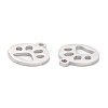 Non-Tarnish 201 Stainless Steel Pendants STAS-D451-19P-2