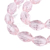 Transparent Glass Beads Strands GLAA-N071-01A-A03-3