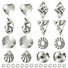 16Pcs 8 Style 201 Stainless Steel Pendants DIY-FS0005-37P-1