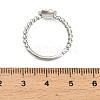 Brass Finger Cup Peg Ring Settings KK-L184-58P-2