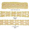 Rhombus Pattern Polyester Ribbon OCOR-WH0079-17A-2