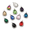 Glass & Rhinestone Pendants KK-Q777-34P-1