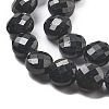 Natural Black Tourmaline Beads Strands G-C179-A20-02-4