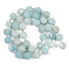 Natural Flower Amazonite Beads Strands G-O201B-116F-4