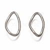 304 Stainless Steel Open Jump Rings STAS-H133-09P-1