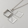 Alloy Locket Pendant Necklaces NJEW-WH0020-66A-3