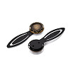 Alloy & Iron Bookmark Cabochon Settings PALLOY-N184-05AB-2