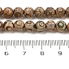 Natural Tibetan 3-Eye dZi Agate Beads Strands G-A240-A01-02-5