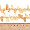 Heated Natural Citrine Beads Strands G-F821-C04-01-5