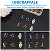 Unicraftale 60Pcs 6 Style 304 Stainless Steel Clip-on Earring Findings STAS-UN0055-90-5