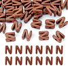 Opaque Acrylic European Beads OACR-TAC0019-006N-1