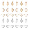 Unicraftale 50pcs 5 styles Religion Alloy Connector Charms FIND-UN0002-29-1