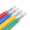 4Pcs 4 Colors Plastic Handle Iron Seam Rippers TOOL-YW0001-23-3