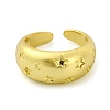 Brass Open Cuff Rings RJEW-B051-22G-2