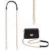 Zinc Alloy Curb Chain Crossbody Bag Straps DIY-WH0430-124B-1