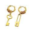304 Stainless Steel Hoop Earrings WG12ED6-01-2
