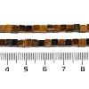 Natural Tiger Eye Beads Strands G-B129-A21-01-5