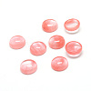 Cherry Quartz Glass Cabochons G-T020-16mm-10-1