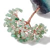 Natural Green Aventurine Tree Display Decoration DJEW-G027-10RG-03-3