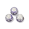 Alloy Rhinestone Clay Pave Beads ALRI-D300-02S-03-1