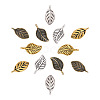 300Pcs 6 Style Tibetan Style Alloy Pendants FIND-PJ0001-09-2