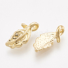 Brass Charms X-KK-T035-46-2