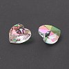 Faceted Glass Charms RGLA-L026-B12-2
