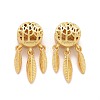 Alloy European Dangle Charms MPDL-M058-03G-1