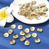 SHEGRACE Brass Spacer Beads XGRPCU992-289G-4