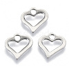 Non-Tarnish 201 Stainless Steel Charms STAS-R116-016-1