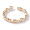 Brass Cuff Rings RJEW-P020-13G-2