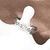 304 Stainless Steel Micro Pave Cubic Zirconia Finger Rings for Women RJEW-K315-02P-3