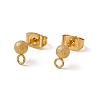 304 Stainless Steel Stud Earring Findings STAS-E179-05B-G-1