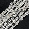 Natural Quartz Crystal Beads Strands G-F521-47-1