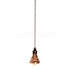 Pointed Glass Ceiling Fan Pull Chain Extenders PW-WG9165C-05-1