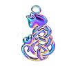 201 Stainless Steel Pendants FIND-PW0004-31MC-1