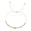 Bohemian Style Brass Charm Bracelets JG3497-23-1