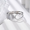 304 Stainless Steel Hinged Bangles for Women STAS-Z114-09P-3