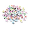 Craft Style Opaque Acrylic Beads OACR-A027-08-1