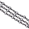 Handmade Non-magnetic Synthetic Hematite Beaded Chains CHC-F007-17-3