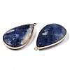 Natural Sodalite Pendants G-N326-108G-3