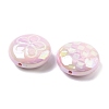 2Pcs UV Plating Acrylic Beads FIND-C067-03B-2