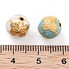 Alloy Enamel Beads ENAM-M008-29G-3