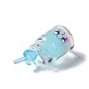 Luminous Translucent Resin Pendants RESI-D057-04-4