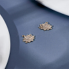 2Pcs Brass Micro Pave Cubic Zirconia Charms ZIRC-LP0001-63-1