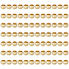 2000Pcs Brass Crimp Beads KK-BBC0022-06A-G-7
