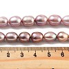 Natural Cultured Freshwater Pearl Beads Strands PEAR-P062-17C-5