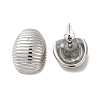 304 Stainless Steel Stud Earrings EJEW-Q796-03P-1