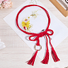 Handmade Imitation Leather Braided Rope Tie Belts AJEW-WH20006-398C-4