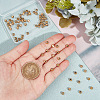 Unicraftale 80Pcs 2 Style 201 Stainless Steel Beads STAS-UN0052-10-4